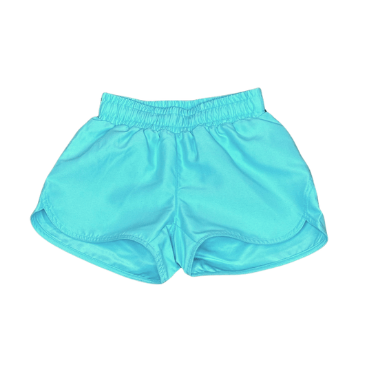 Athletic Shorts, Turquoise