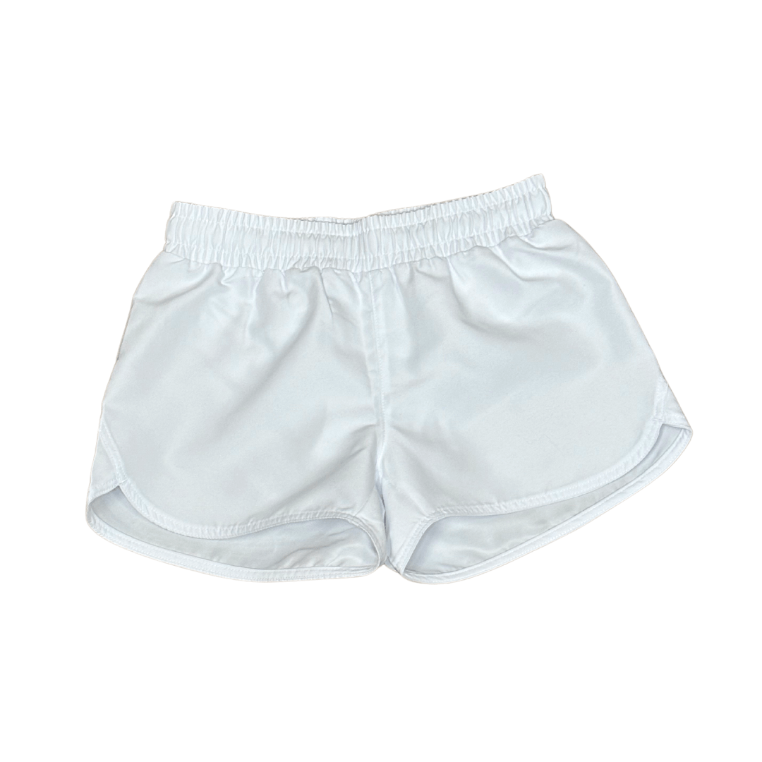 Athletic Shorts, White
