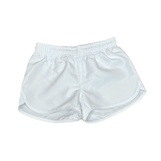 Athletic Shorts, White
