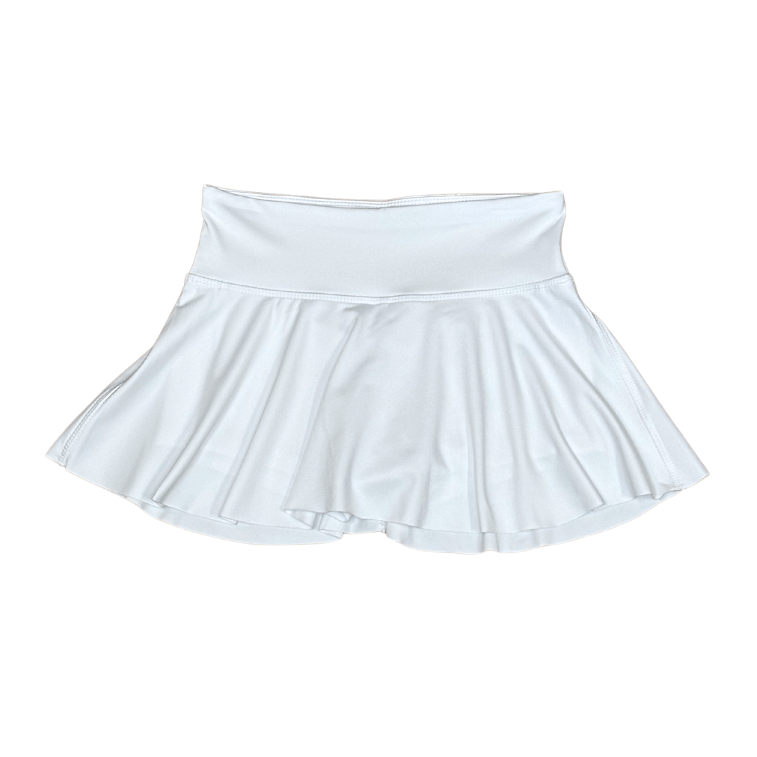 Athletic Skort, White