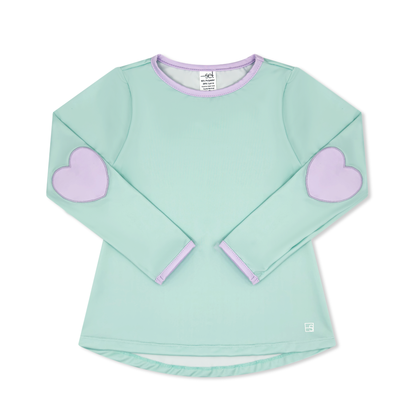 Kylie T - Cool Mint & Petal Purple