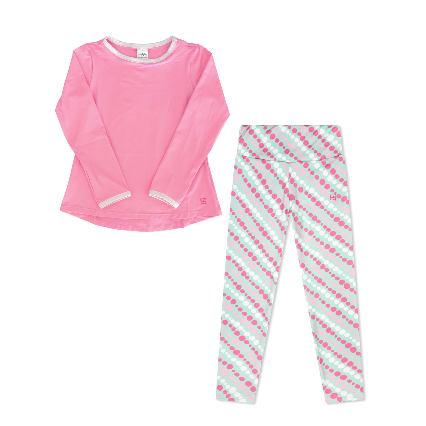 Hailey High Waist Legging - Brilliant Bubbles