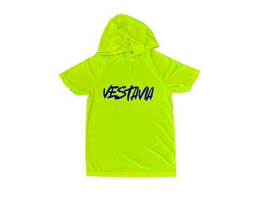 Neon Yellow "VESTAVIA" Performance Hoodie
