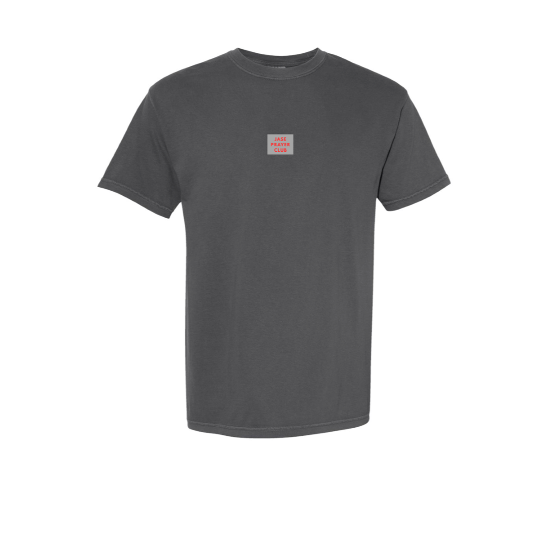 Jase Prayer Club Short Sleeve Shirt, Gray