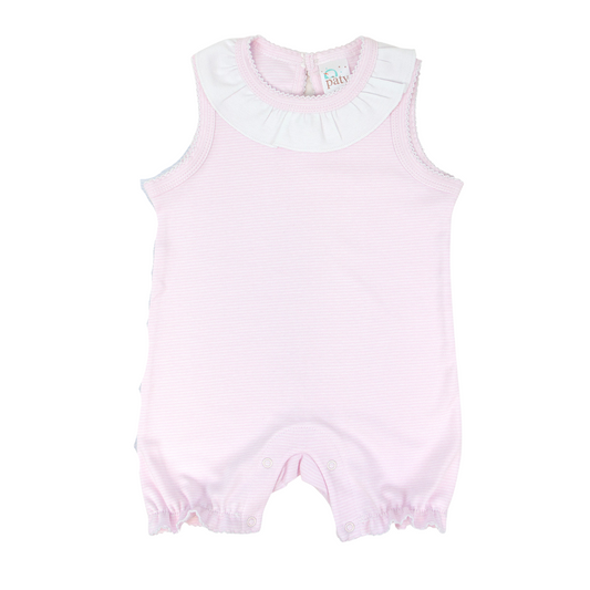 Pink Stripe Pima Bubble