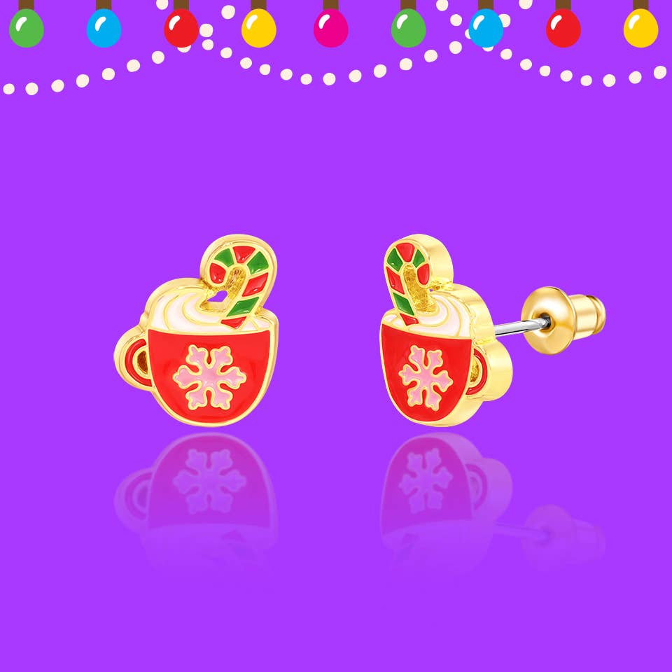 Holiday Hot Cocoa | Cutie Stud Earrings | Christmas 2026