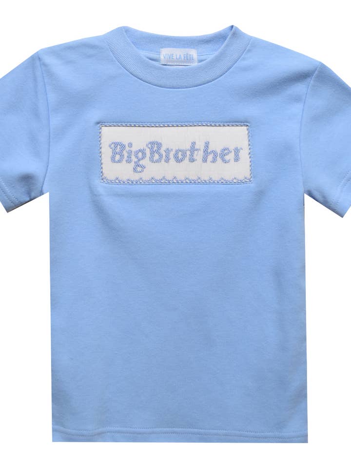 "Big Brother" Smocked Shirt