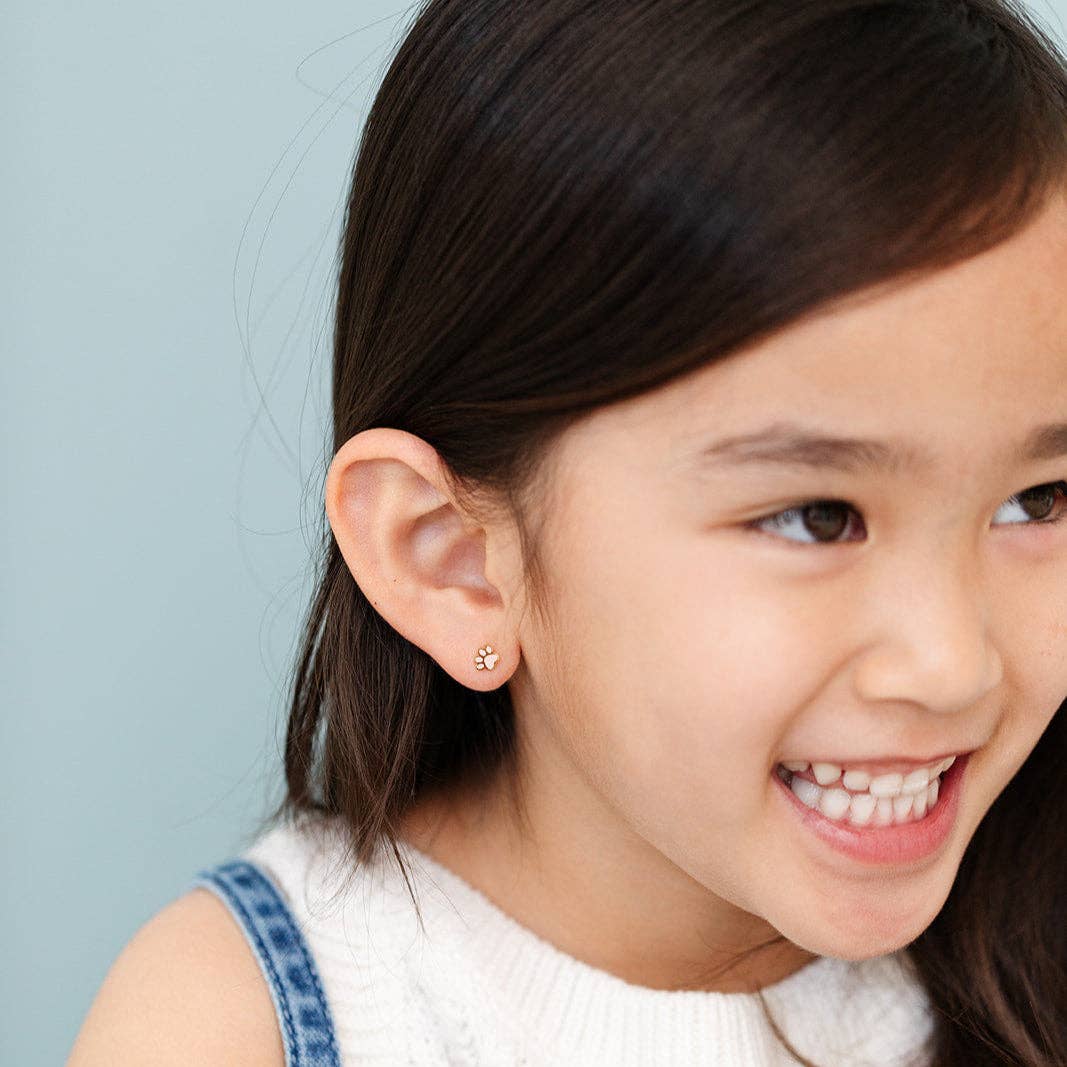 Paw Print Earrings