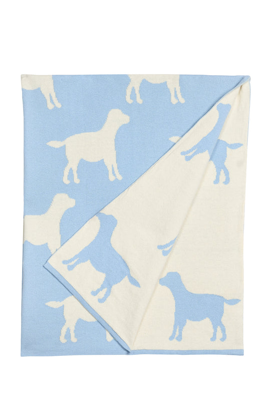 Nursery Blanket - Blue Lab