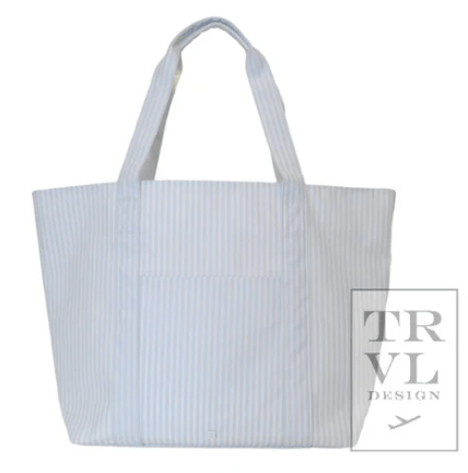 Jumbo Tote, Pimlico Stripe, Blue