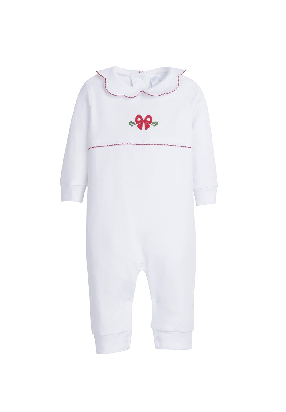 Embroidered Playsuit - Bow & Holly
