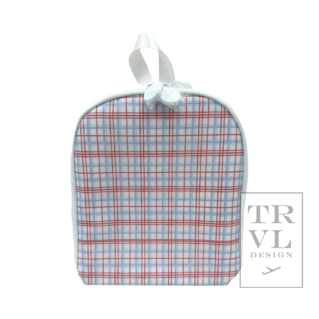 Bring It Lunch Bag - Classic Red Plaid