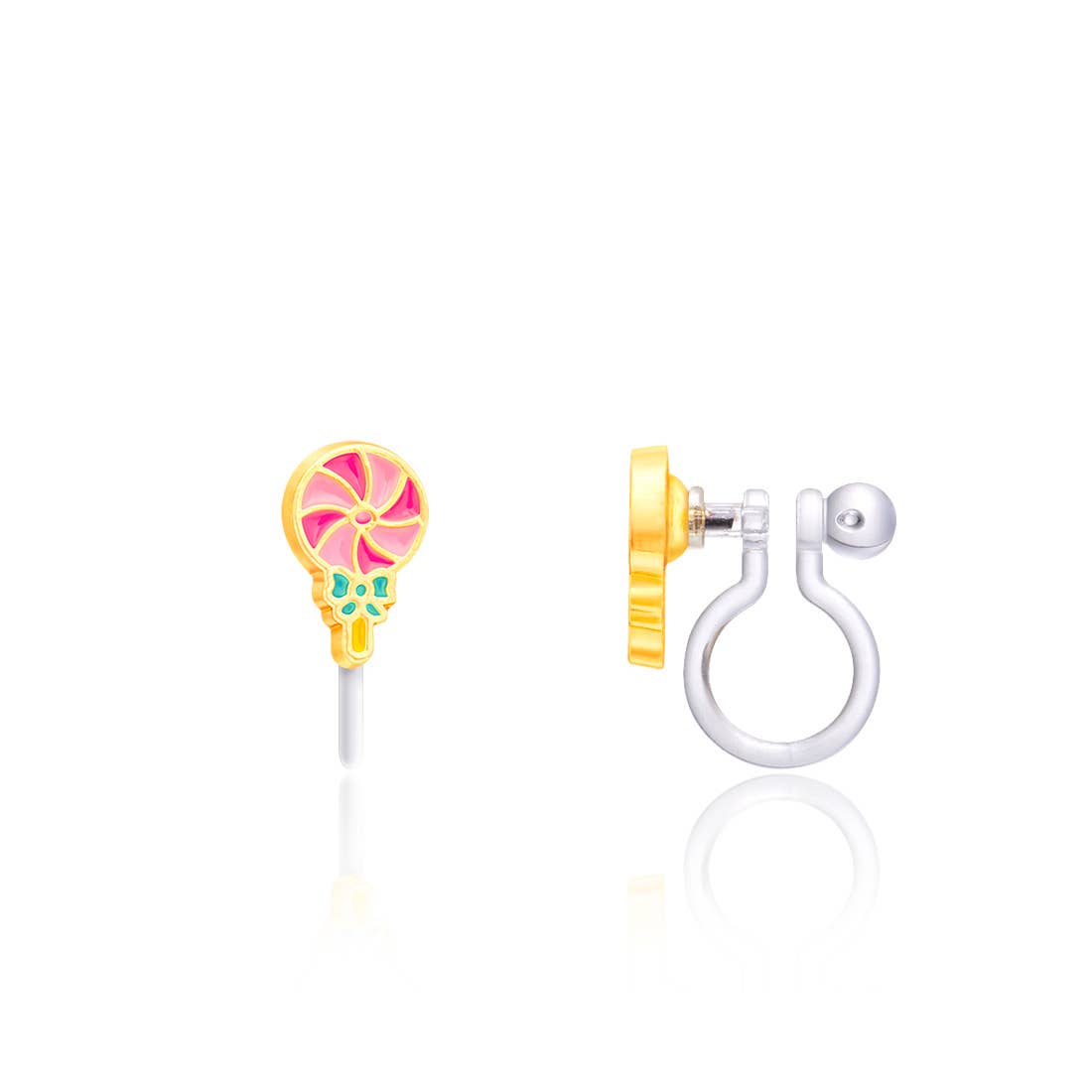 Clip On Earrings, Candy Pop