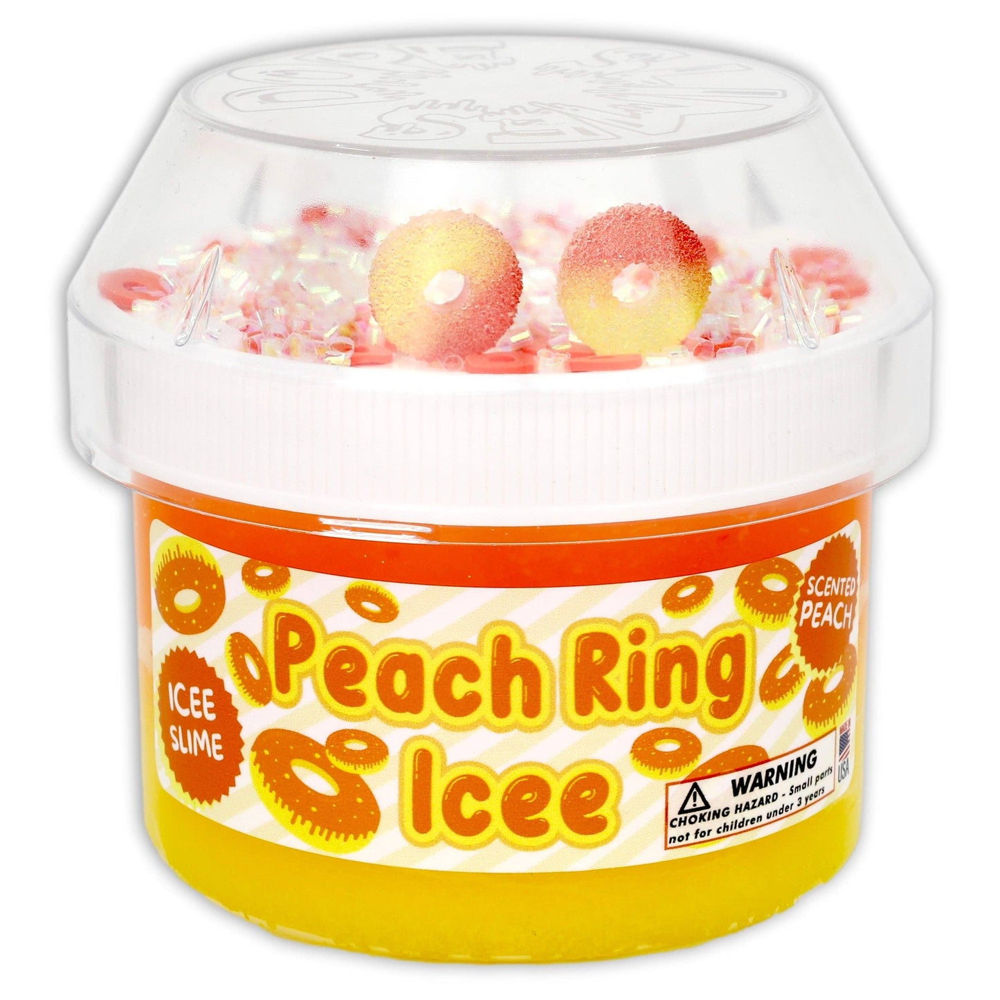 Peach Ring Icee - Icee Textured Slime