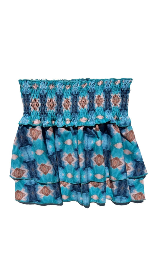 Scottie Skirt - Blue Brown