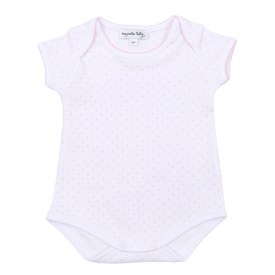Mini Dots Onsie - Pink