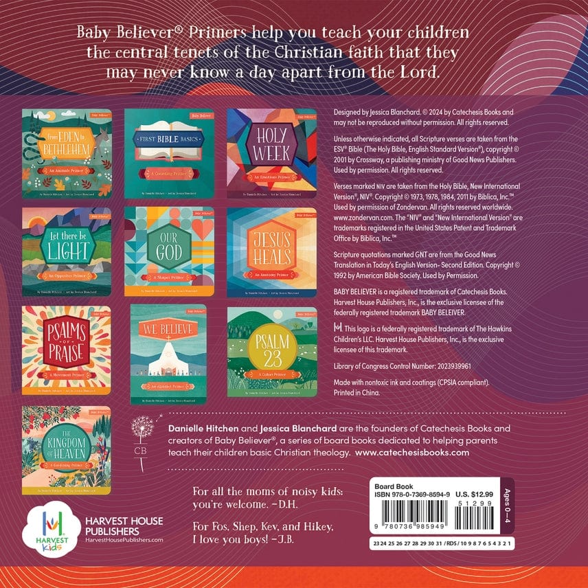 God Speaks Baby Primer Book
