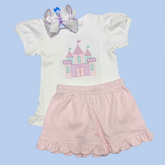 Pastel Princess Castle Shirt