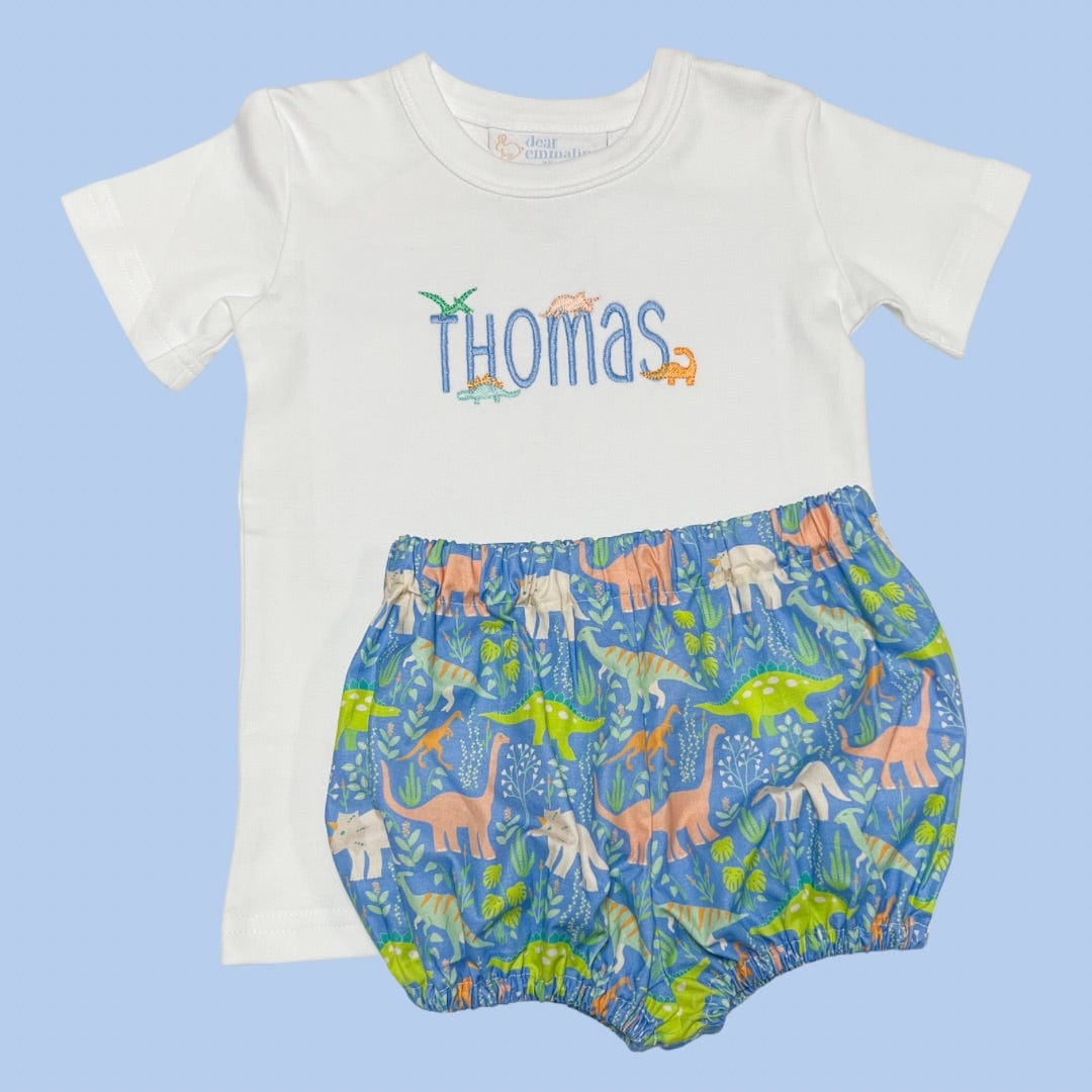 Dino Party Name Shirt