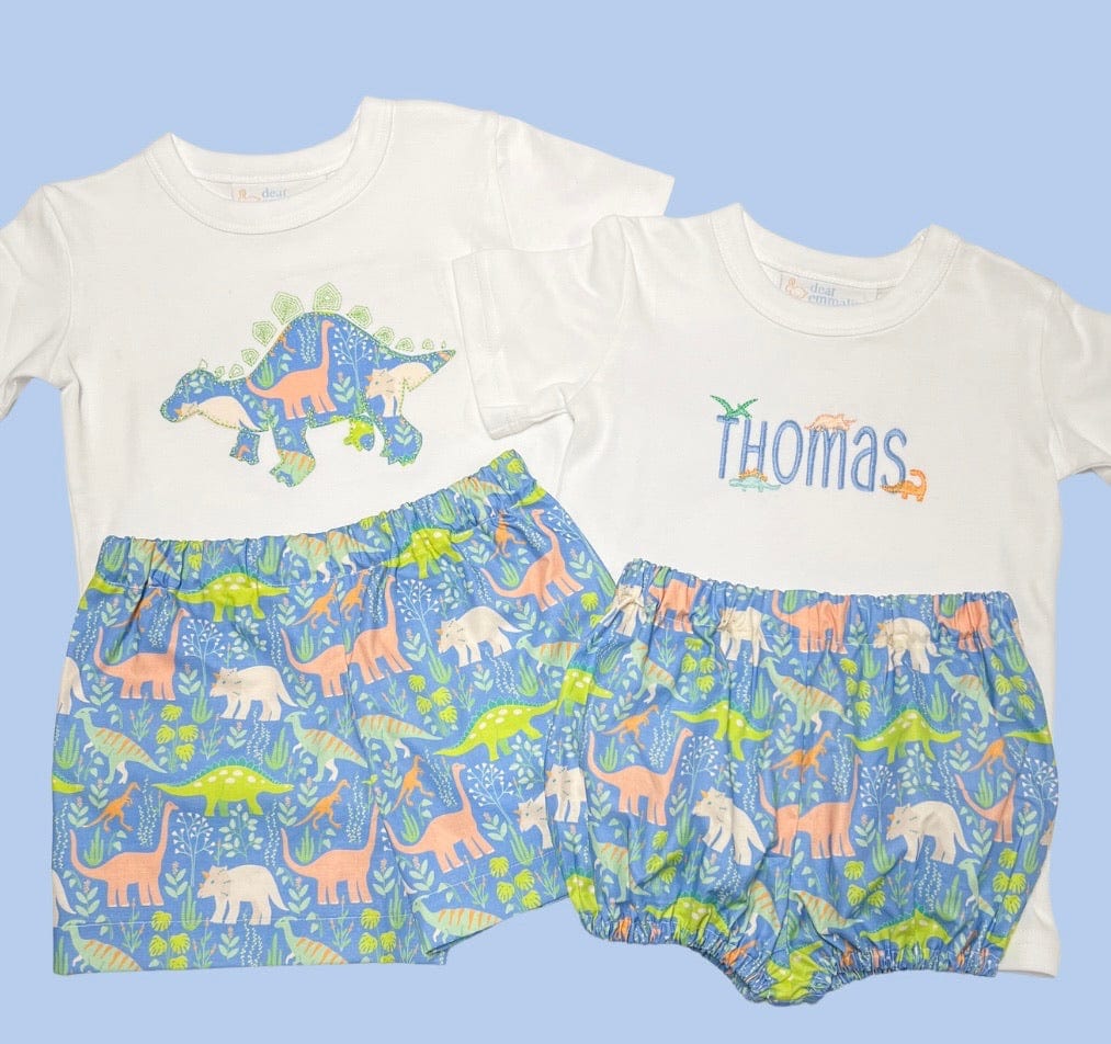 Dino Party Name Shirt