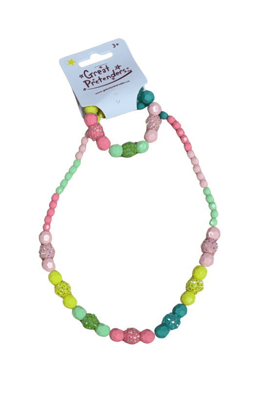 Vividly Vibrant Necklace & Bracelet Set