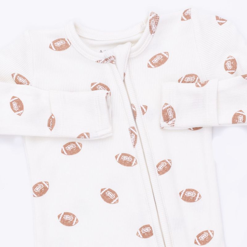 Mini Footballs, 2 Way Zipper Footie