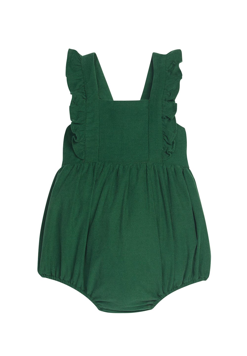 Junie Bubble - Hunter Green Corduroy
