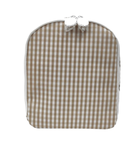 Bring It Lunch Bag - Khaki Gingham