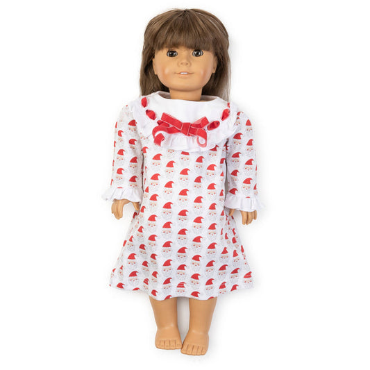 Emersyn Doll Dress - Whimsical Santa