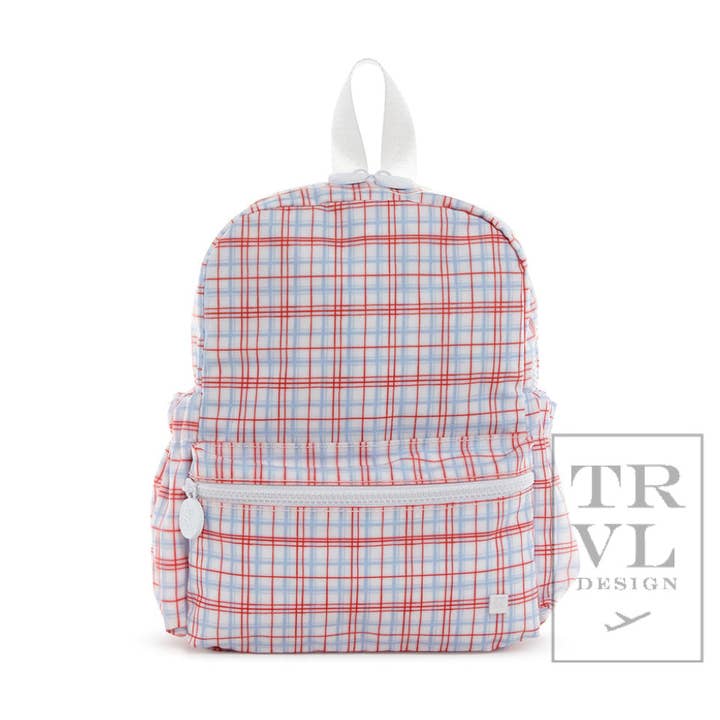 Mini Backpacker - Classic Red Plaid