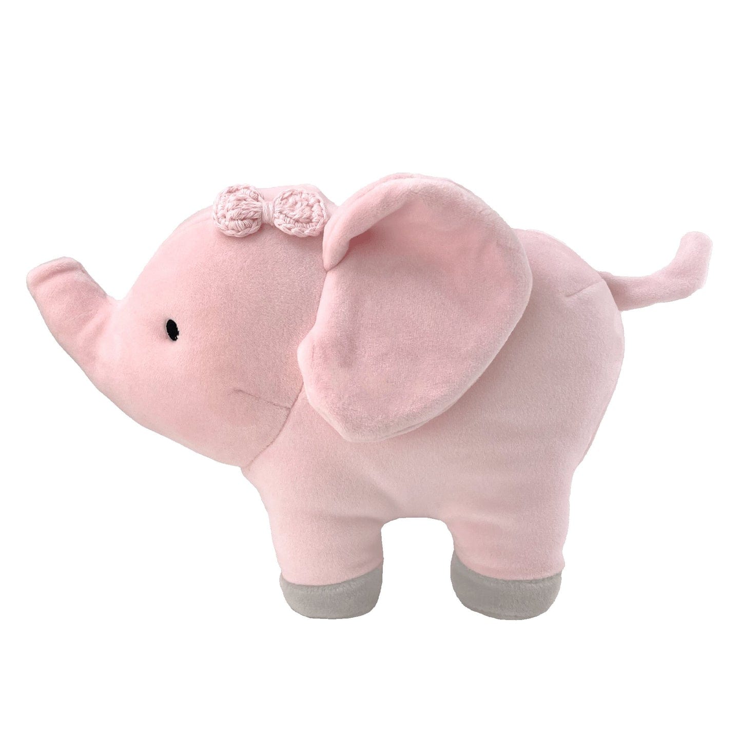 Plush Elephant, Blue or Pink