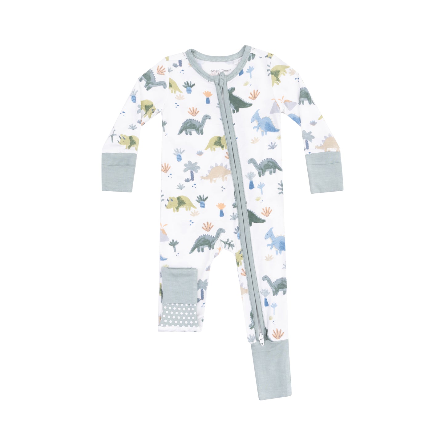 Soft Dinos 2-way Zipper Romper