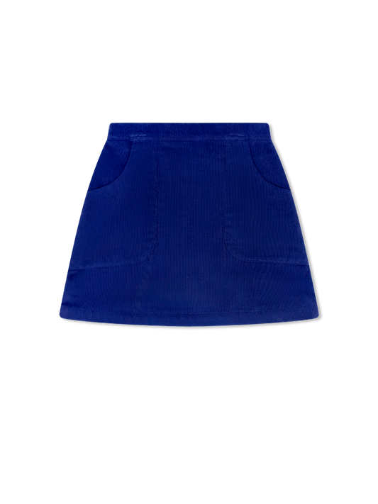 Kristen Skirt, Norwood Navy Corduroy
