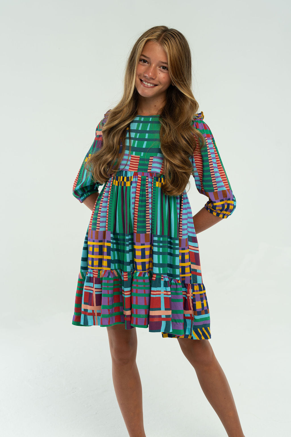 Kelly Dress - Jade Green