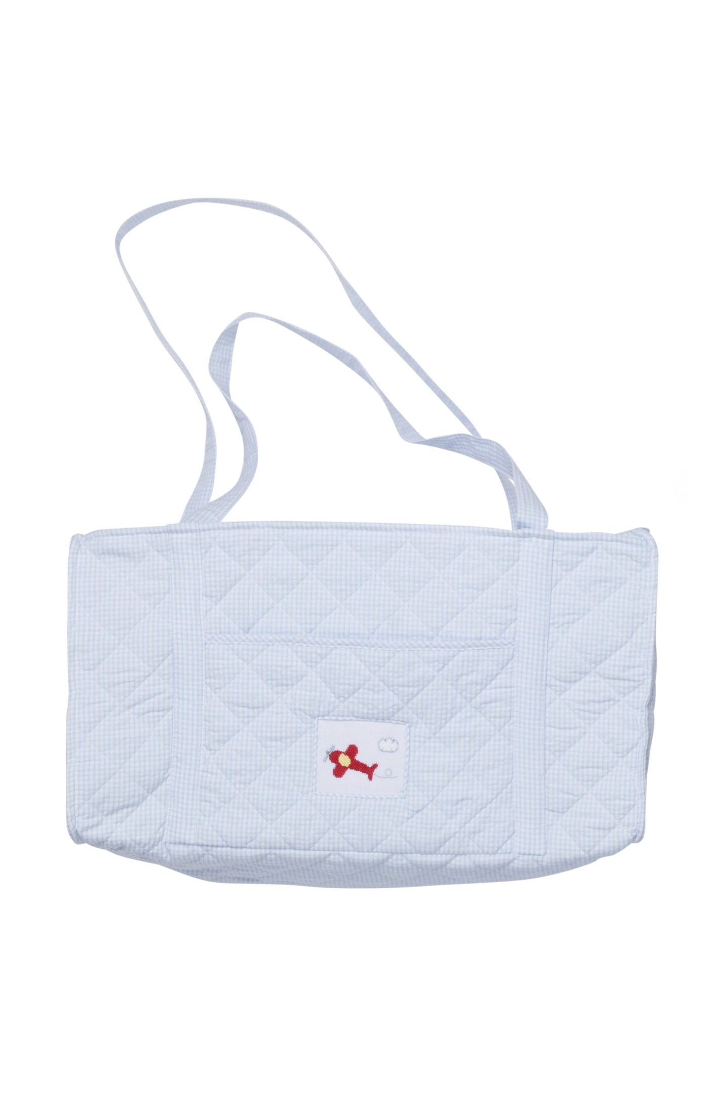 Quilted Duffle Bag, Airplane