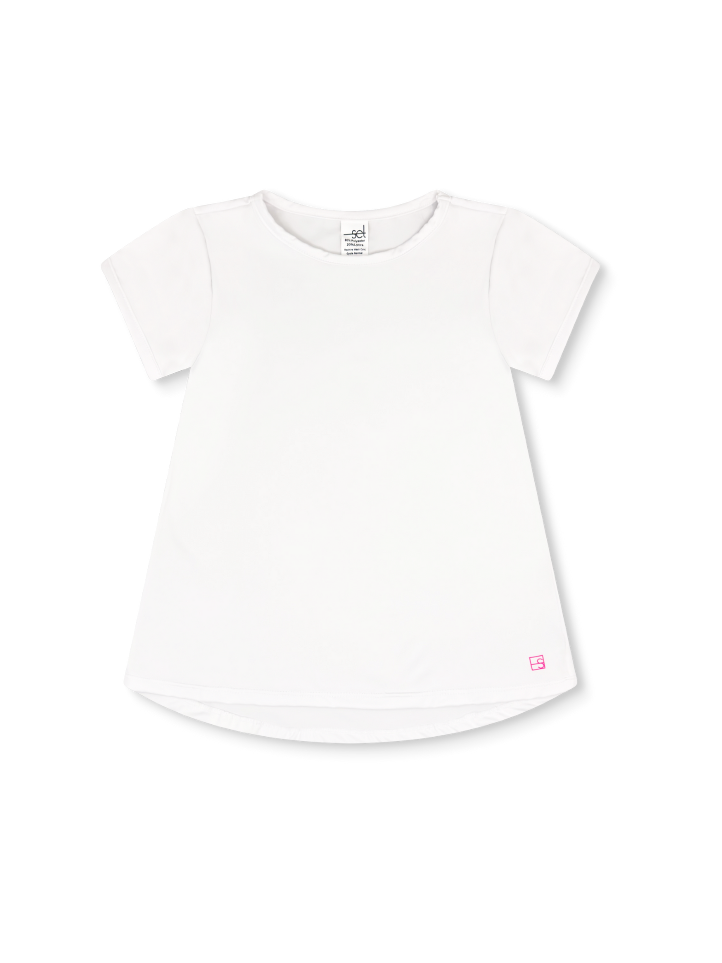 Bridget Basic Tee, Pure Coconut