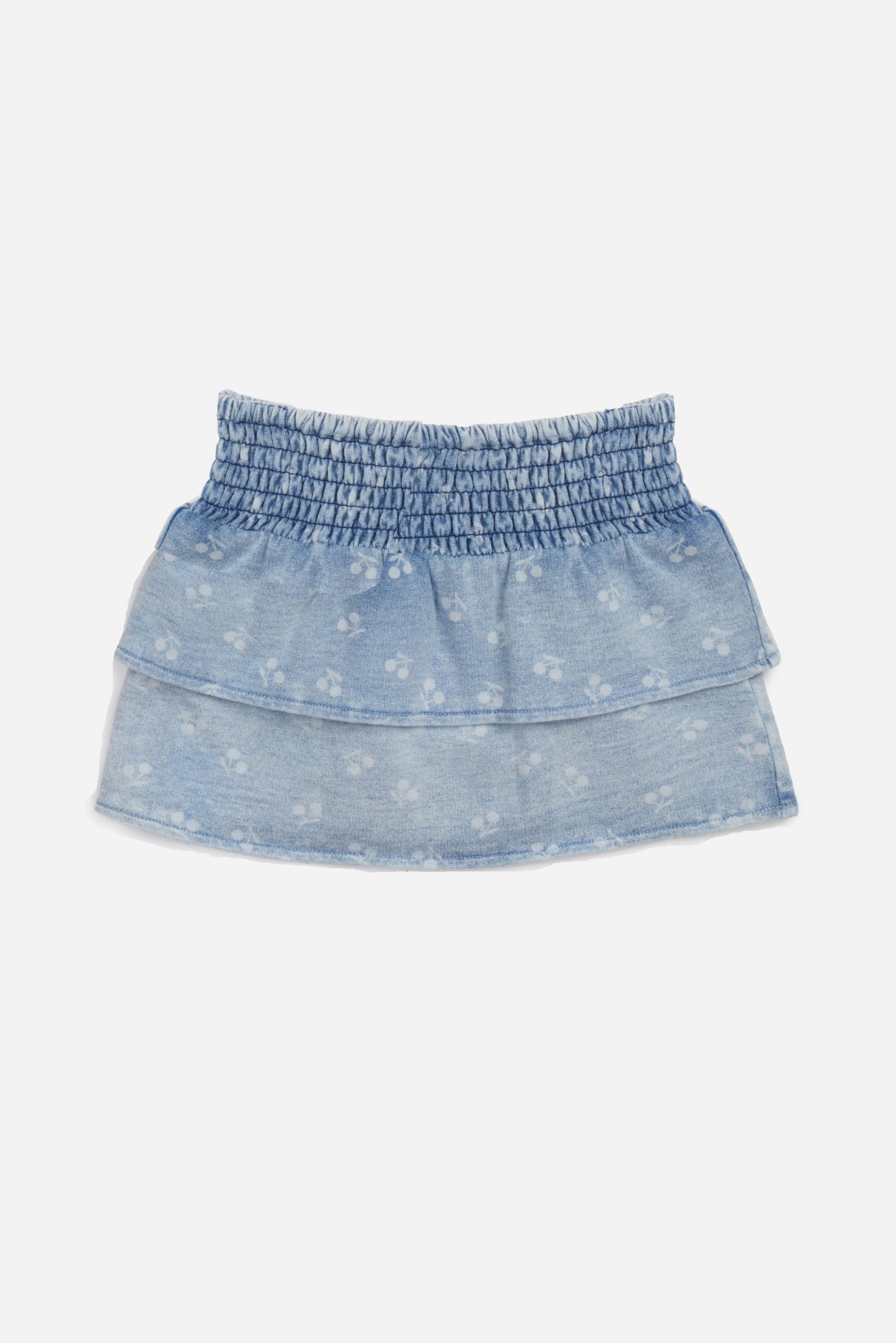 Beach Wash Skirt, Indigo Cherry