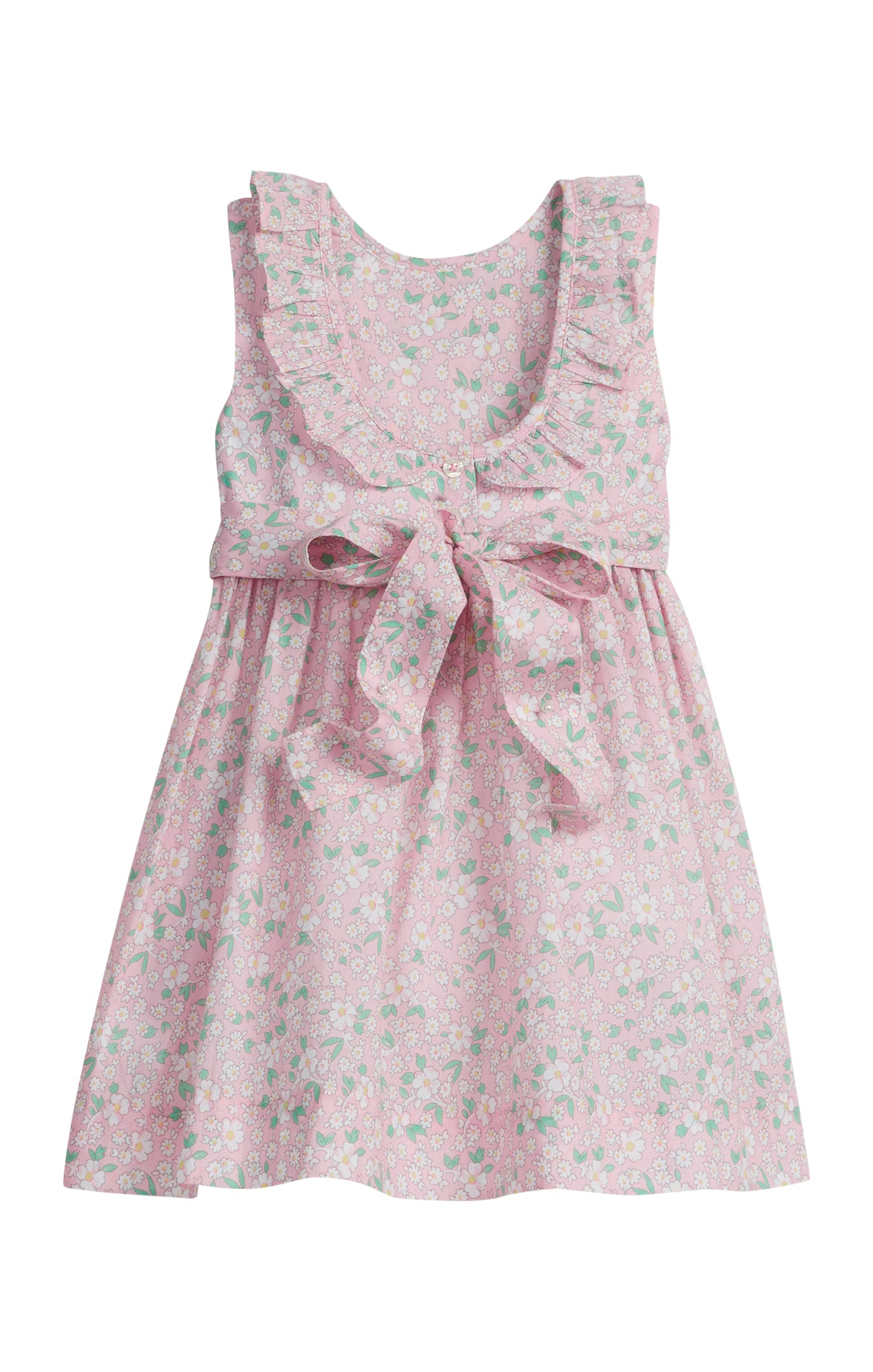 Isabel Dress - Pink Wimbledon Floral