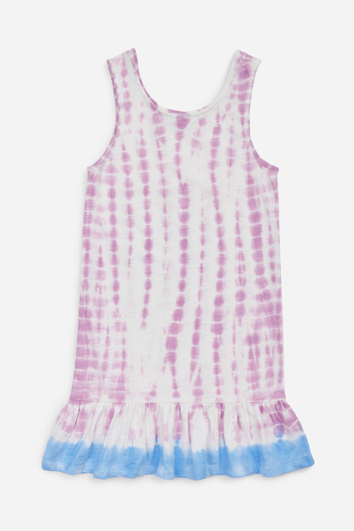 Capri Tie Dye Pink Flower Dress