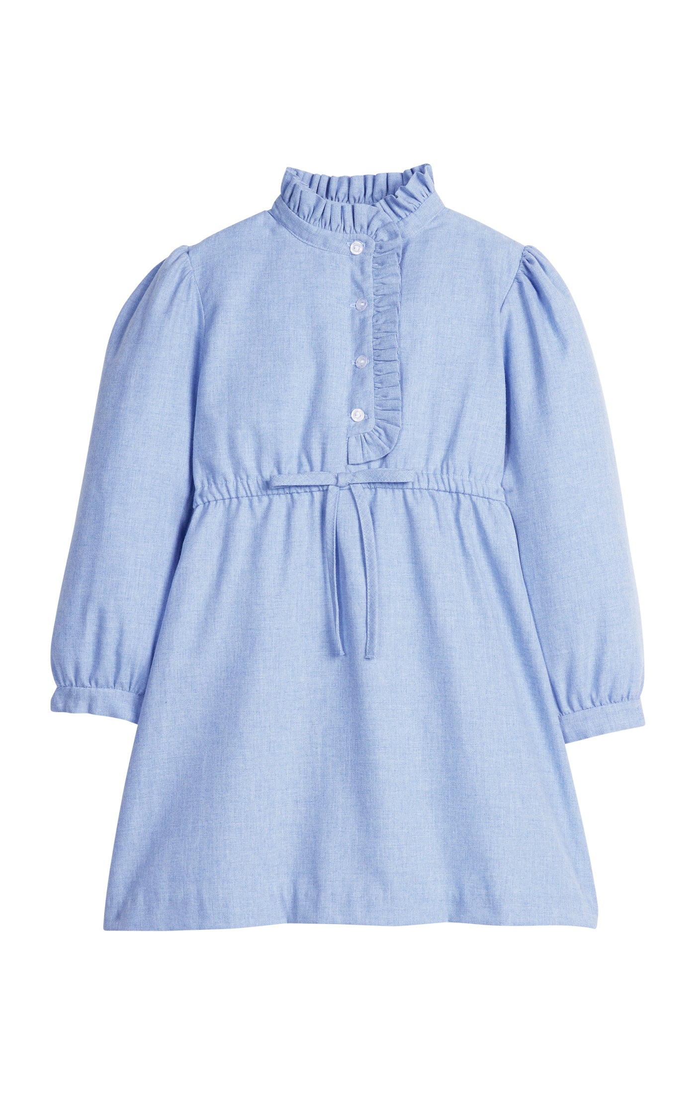Ruffled Shirt Dress, Alaskan Flannel