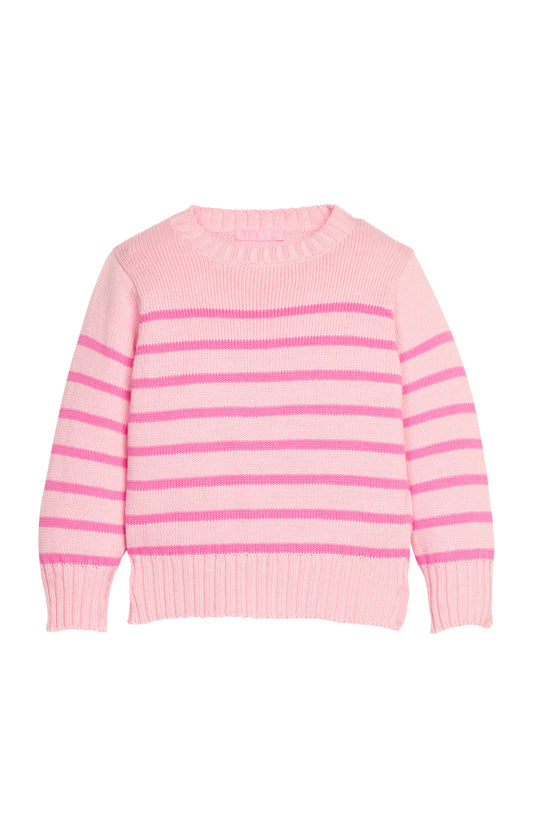Striped Sweater, Pink