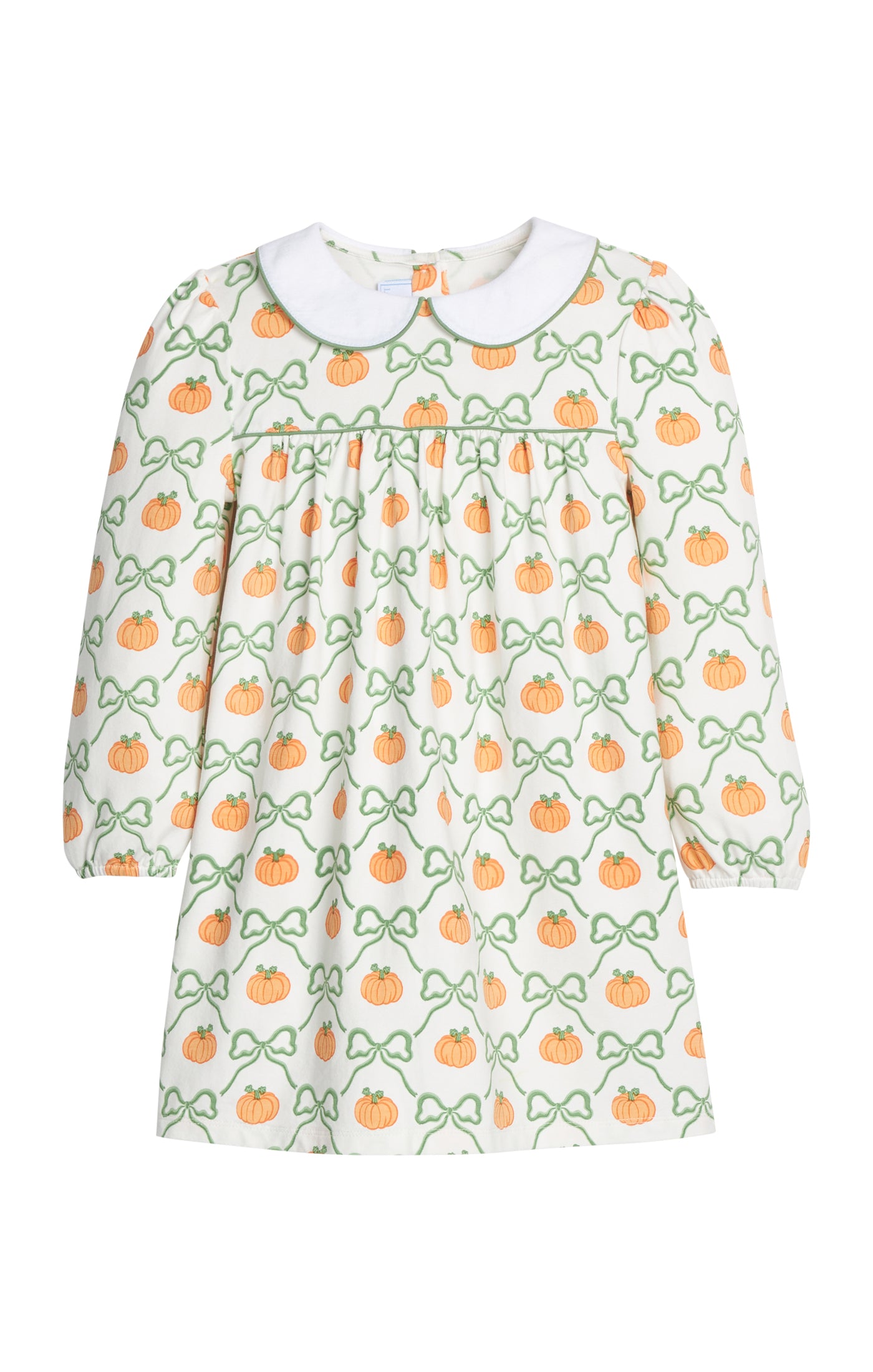 Evelyn Dress, Pumpkin Trellis