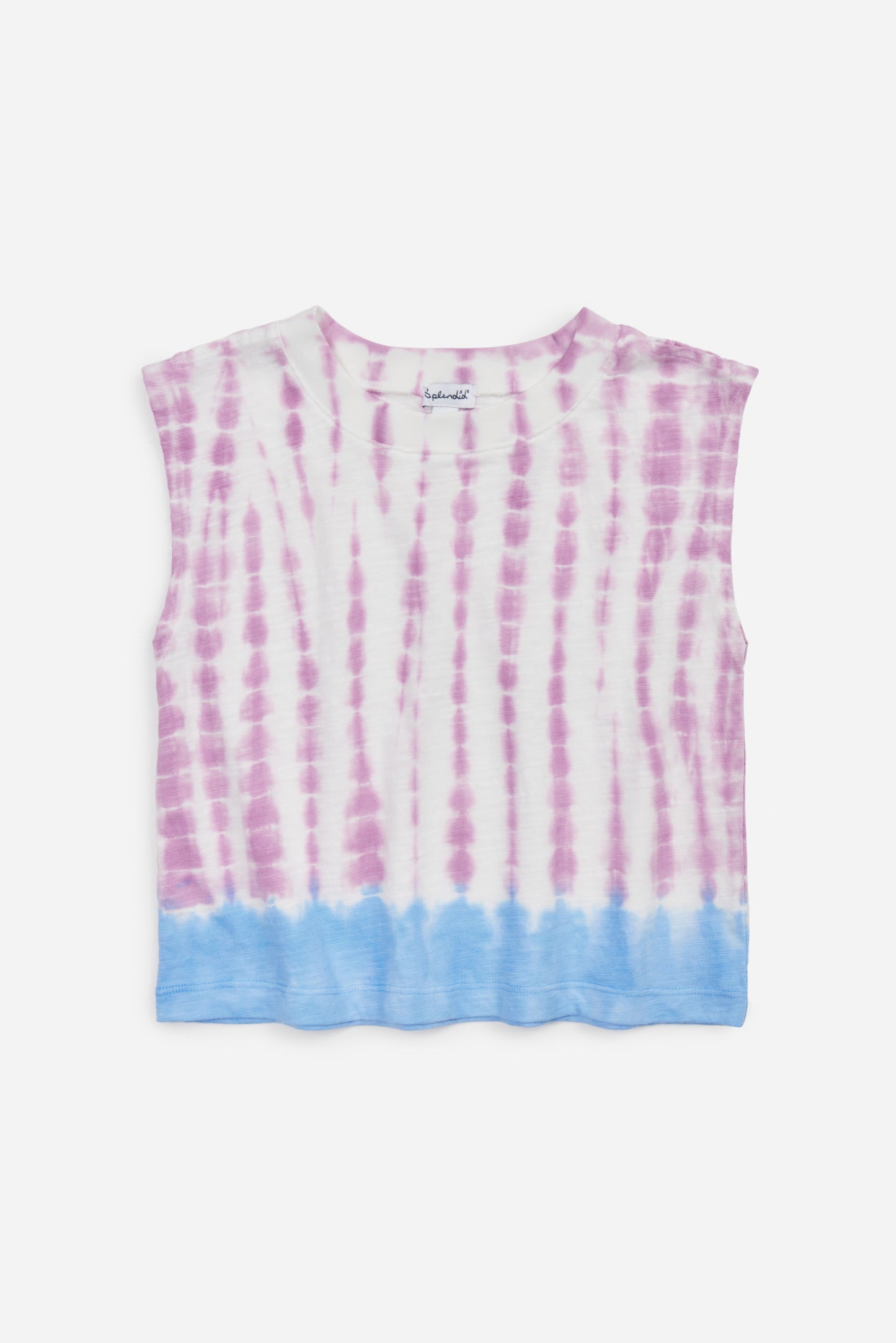 Capri Tie Dye Pink Flower Tee