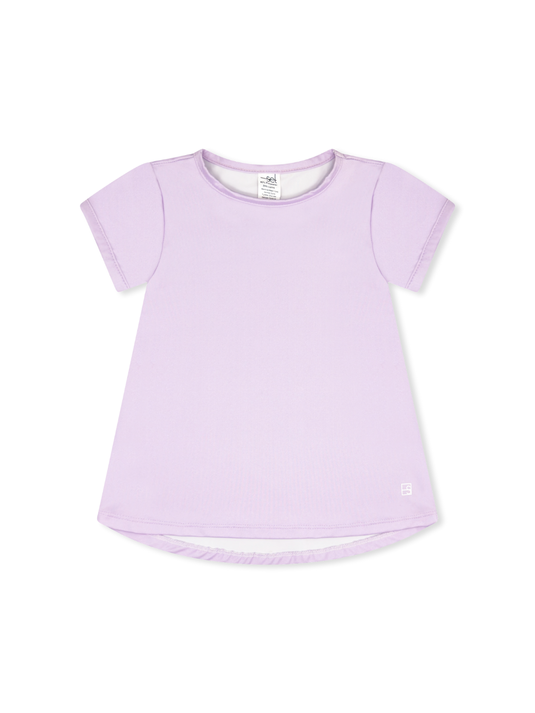 Bridget Basic Tee - Petal Purple