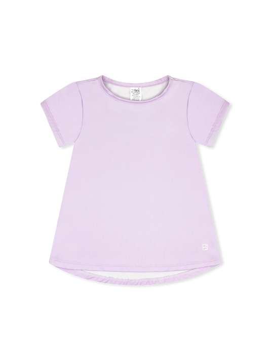 Bridget Basic Tee - Petal Purple