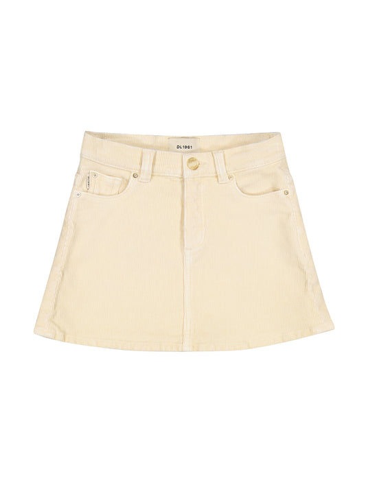 Jenny Mini Skirt, Manilla Corduroy