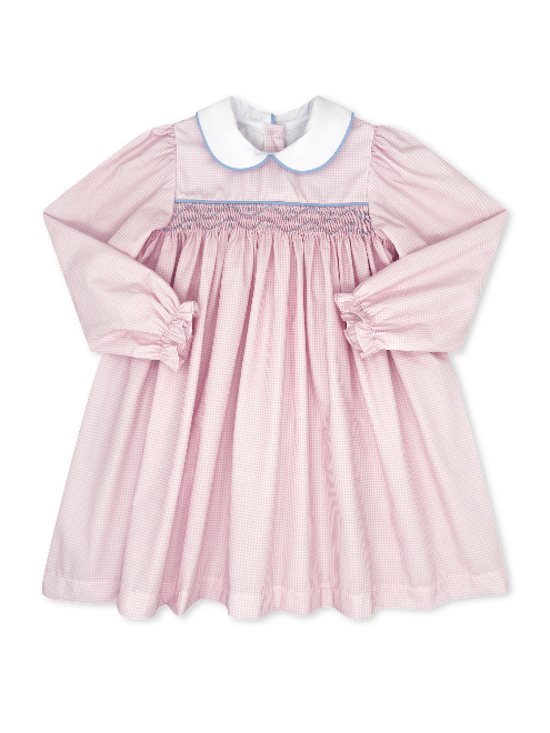 Michelle Dress, Pink Minigingham
