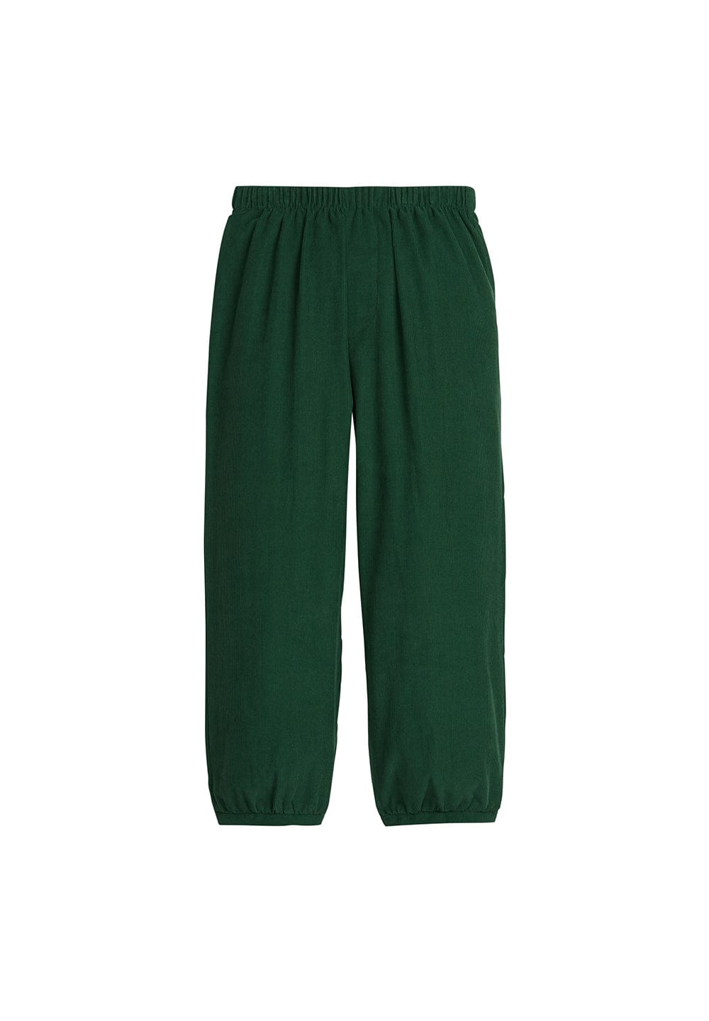 Hunter Green Corduroy Banded Pants