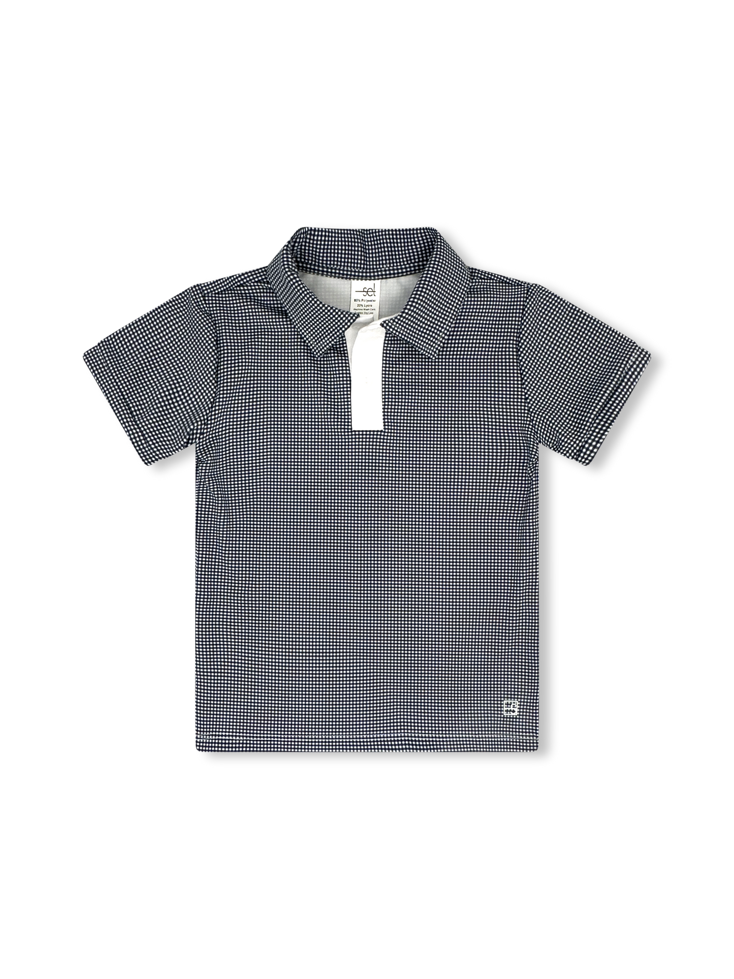 Parker Polo - Nantucket Navy Minigingham