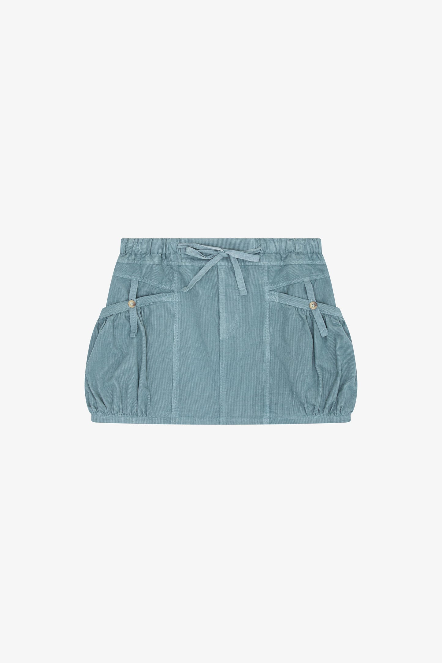 Corduroy Utility Skirt - Blue Moon